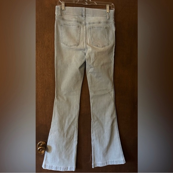 Spanx Flare Jeans women’s size L light wash blue denim - Picture 5 of 5